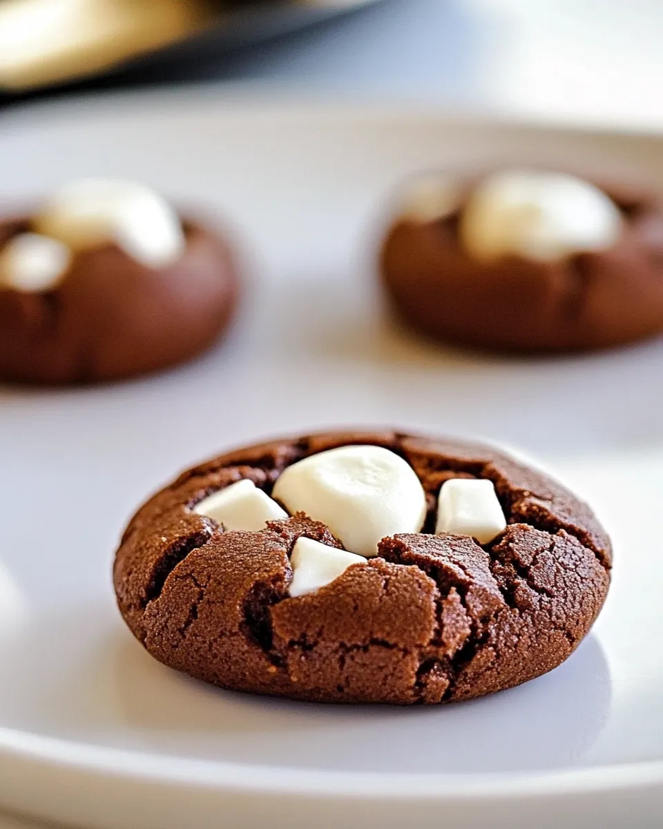 Mastering Miniature Hot Chocolate Cookies: The Two-Stage Bake
